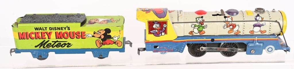 MARX CLOCKWORK MICKEY MOUSE METEOR TRAIN SET - 2
