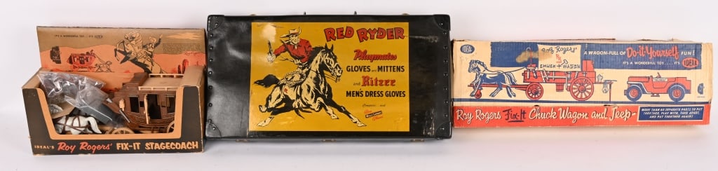 2- ROY ROGERS STAGECOACHES & RED RIDER OUTFIT (1 of 10)