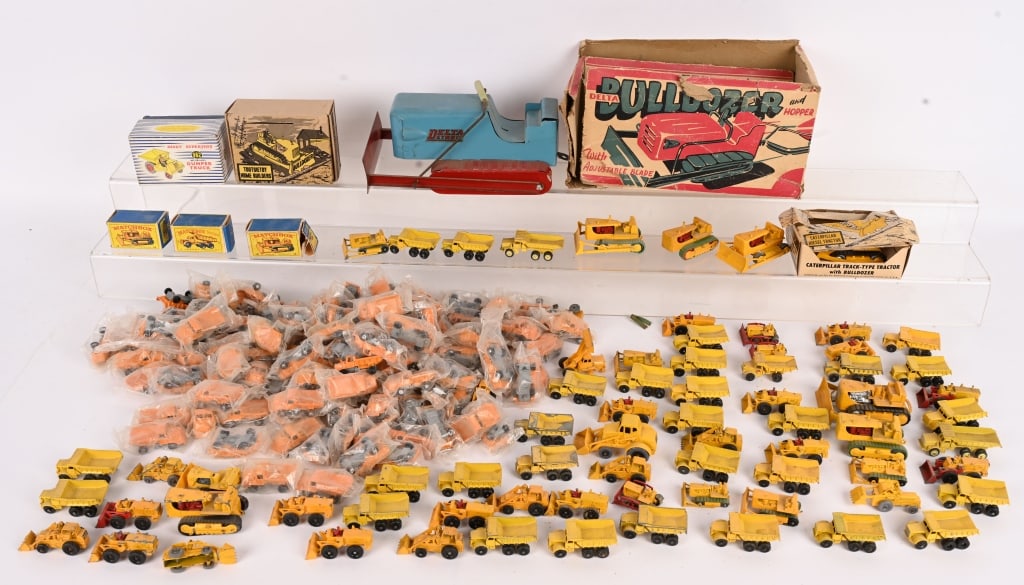 LOT OF DIECAST BULLDOZERS & MORE (1 of 11)