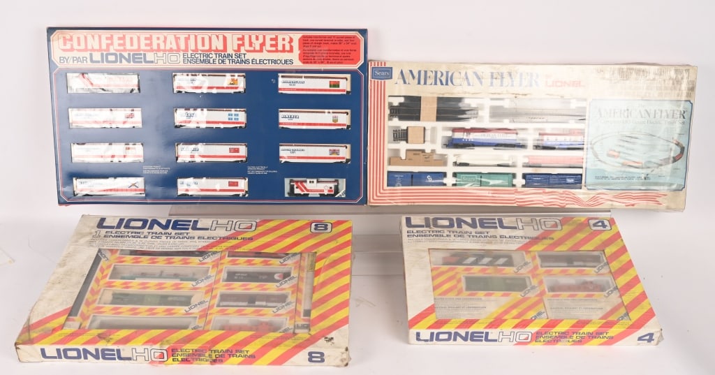 4- LIONEL HO TRAIN SETS MIP (1 of 6)