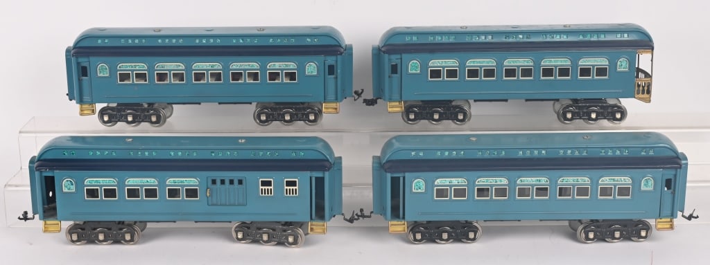 MTH STANDARD GA BLUE COMET PASSENGER CARS (1 of 3)