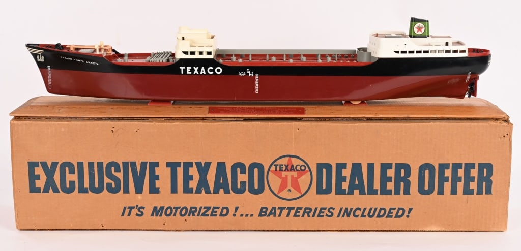 TEXACO NORTH DAKOTA TANKER SHIP w/ BOX (1 of 5)
