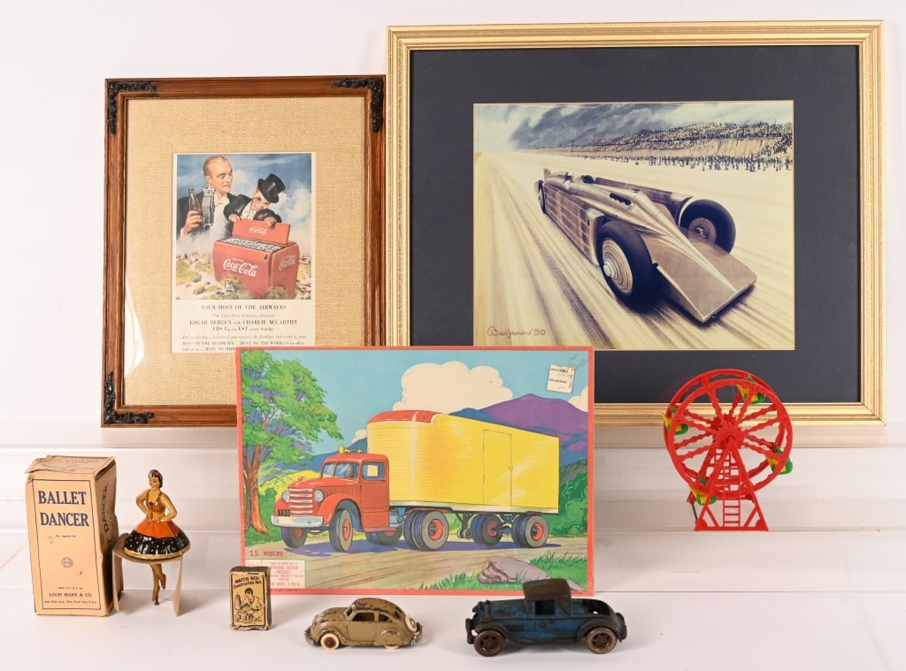 LOT OF VINTAGE TOYS & MORE (1 of 6)