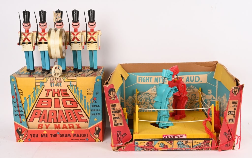 MARX ROCK EM SOCK EM ROBOTS & BIG PARADE (1 of 11)