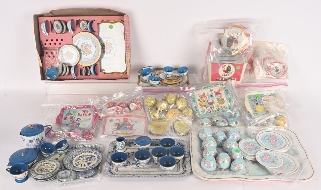 10- TIN CHILD'S TEA SETS (1 of 12)