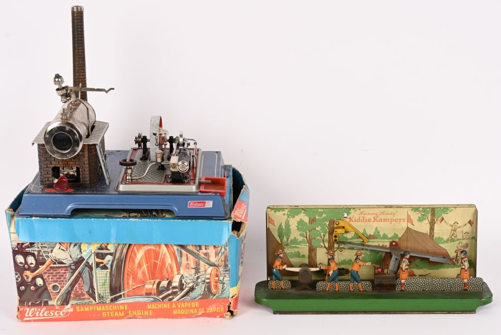 WOLVERINE KIDDIE KAMPERS & WILSCO STEAM ENGINE (1 of 8)