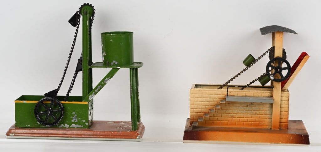 2- GERMAN TIN WATER BUCKET STEAM TOYS (1 of 5)