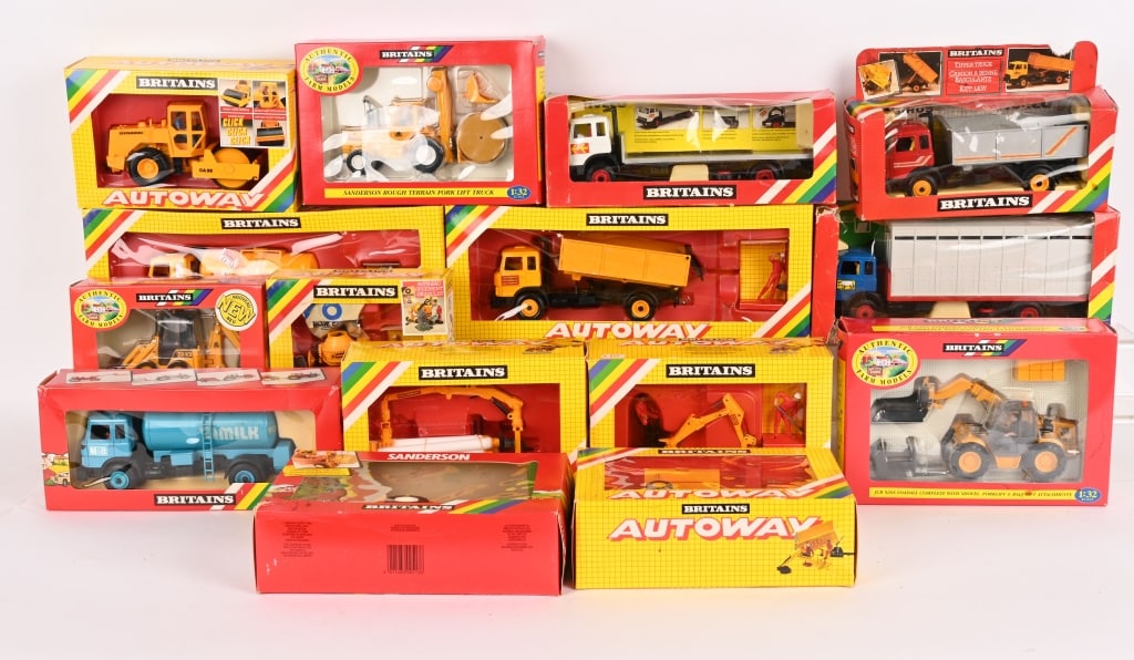 15 BRITAINS DIECAST TRUCKS w/ BOXES (1 of 6)
