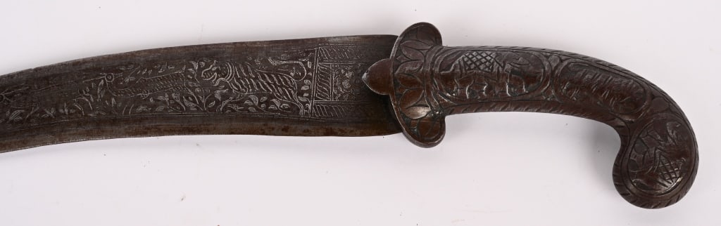 EASTERN PIERCING DAGGER PESH-KABZ - 5