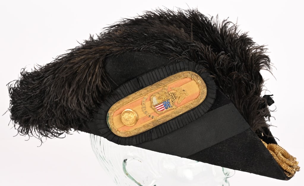 US CAVALRY CHAPEAU-BRAS BICORN CAP J.H. MCKENNEY (1 of 6)