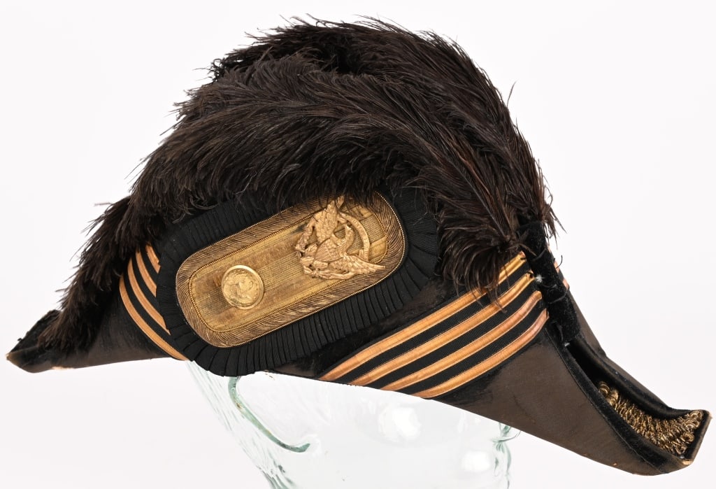 US ARMY CHAPEAU-BRAS BICORN CAP HENDERSON AMES (1 of 6)