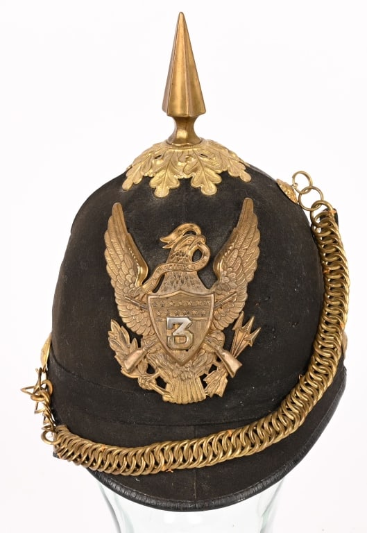 US INFANTRY M1881 SPIKED HELMET (1 of 6)