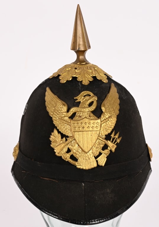 US ARMY MODEL 1881 ORDNANCE SPIKED HELMET (1 of 5)