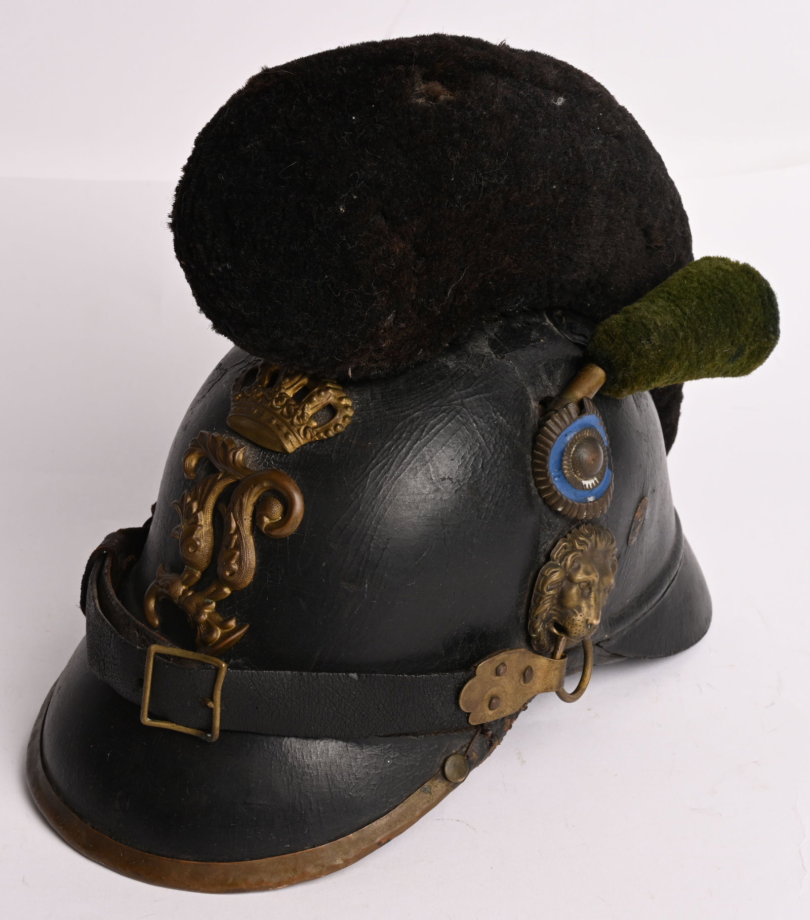 IMPERIAL GERMAN BAVARIAN RAUPENHELM CAVALRY HELMET (1 of 6)