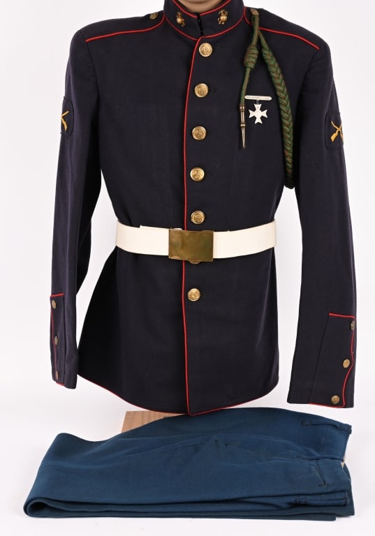 EARLY USMC DRESS BLUES NAMED UNIFORM BANANA WARS (1 of 11)