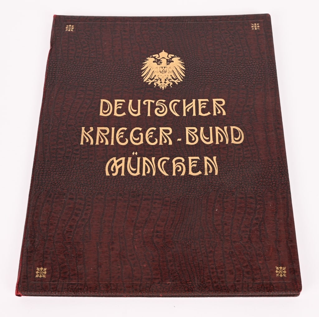 WWI IMPERIAL GERMAN KRIEGERBUND AWARD DOCUMENT (1 of 6)