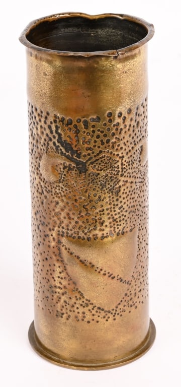 WWI TRENCH ART SHELL CHEMICAL CORPS AEF WW1 (1 of 4)