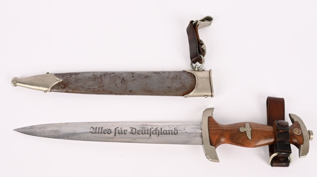WWII NAZI GERMAN SA M33 DAGGER GROUND RÖHM WW2 (1 of 5)