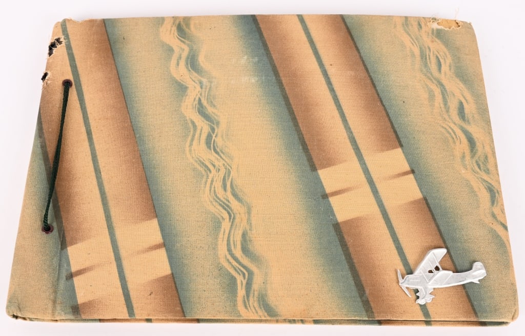 WWII NAZI GERMAN NSFK PHOTO ALBUM W AIRPLANES WW2 (1 of 17)
