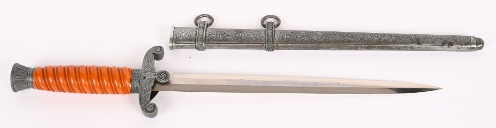 WWII NAZI GERMAN OFFICERS DAGGER BY EICKHORN WW2 (1 of 6)