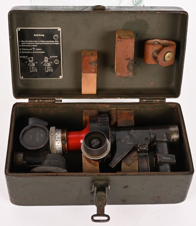 WWII GERMAN RBLF FLAK ANTI AIRCRAFT GUN SIGHT WW2 (1 of 7)