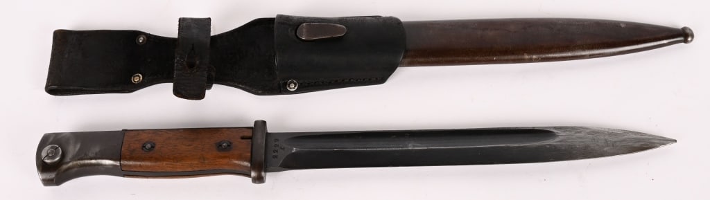 WWII NAZI GERMAN K98 RIFLE BAYONET 42 CVL W FROG (1 of 5)