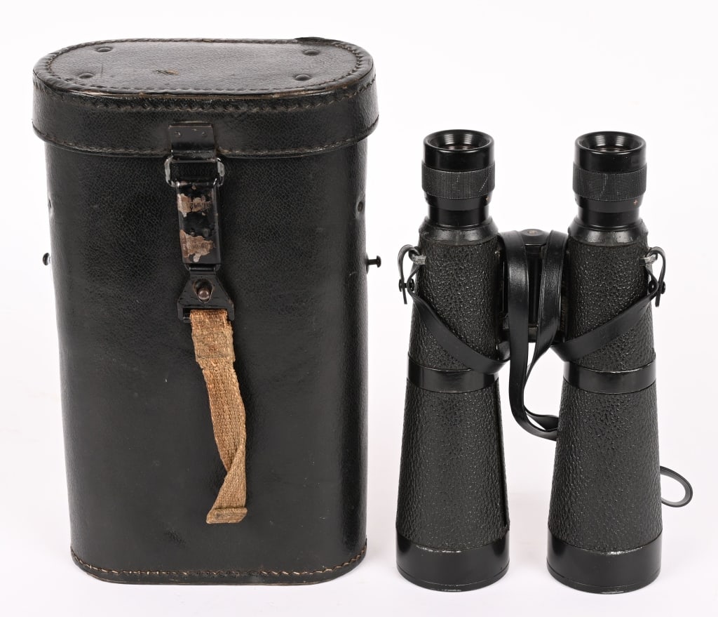 WWII NAZI GERMAN PANZER BINOCULARS BY BMJ WW2 (1 of 6)