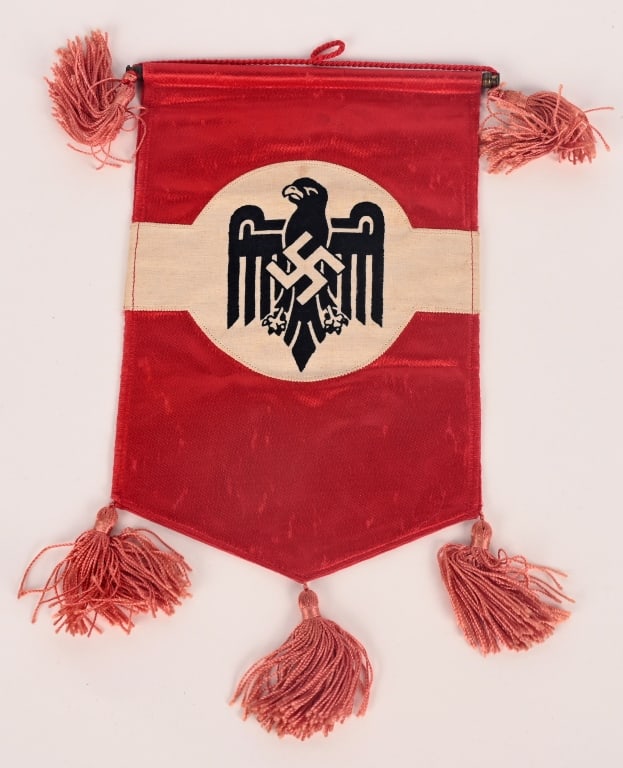 WWII NAZI GERMAN DRL SPORTS BANNER NSDAP WW2 (1 of 4)