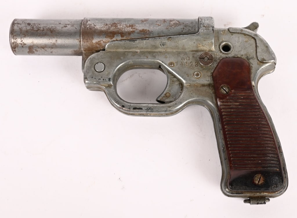 WWII NAZI GERMAN Wa CODE WALTHER LP42 FLARE GUN (1 of 6)
