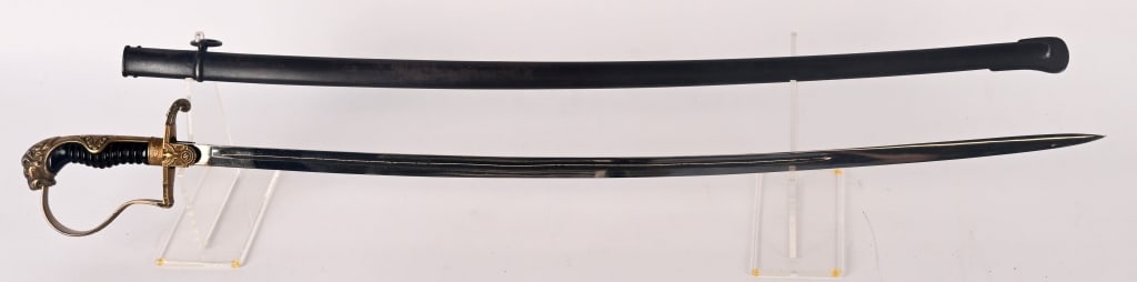 WWII NAZI GERMAN LION HEAD SWORD BY HORSTER WW2 (1 of 13)