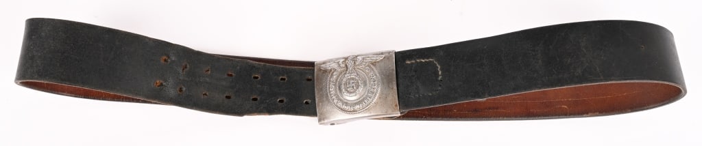 WWII NAZI GERMAN WAFFEN SS BELT & BUCKLE 36/42 WW2 (1 of 5)