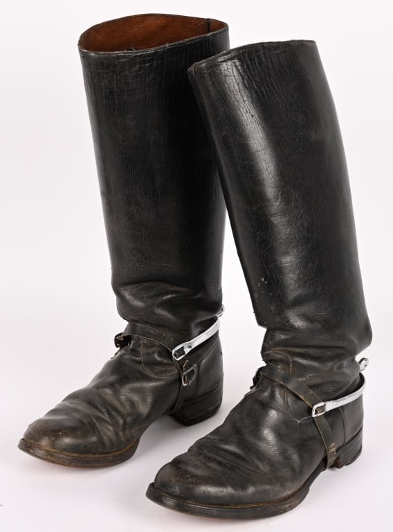 WWII NAZI GERMAN WEHRMACHT OFFICER'S JACK BOOTS (1 of 5)
