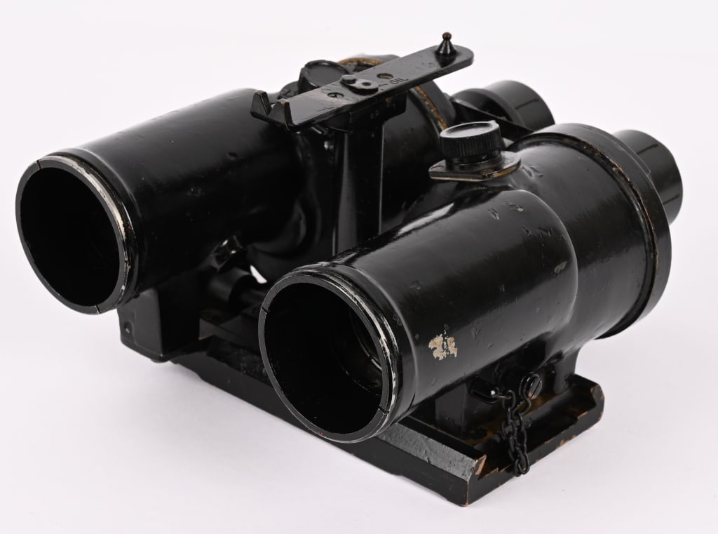 WWII BRITISH BARR & STROUD SHIP BINOCULARS WW2 (1 of 7)