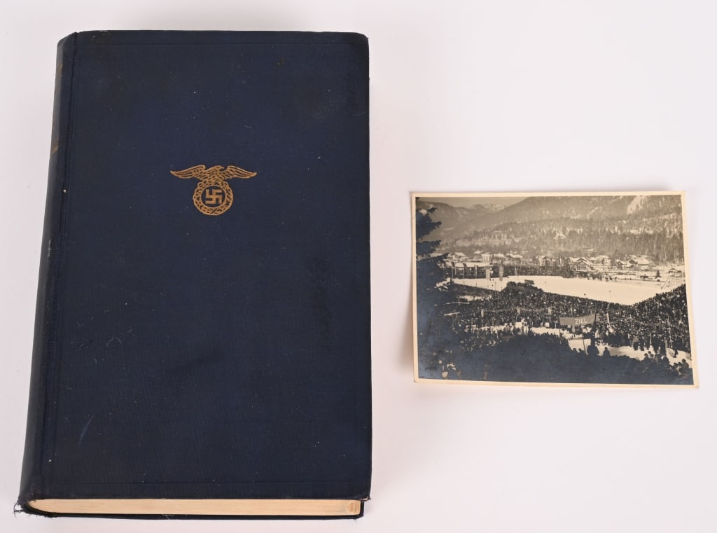 WWII NAZI GERMAN MEIN KAMPF ADOLF HITLER 1933 BOOK (1 of 8)