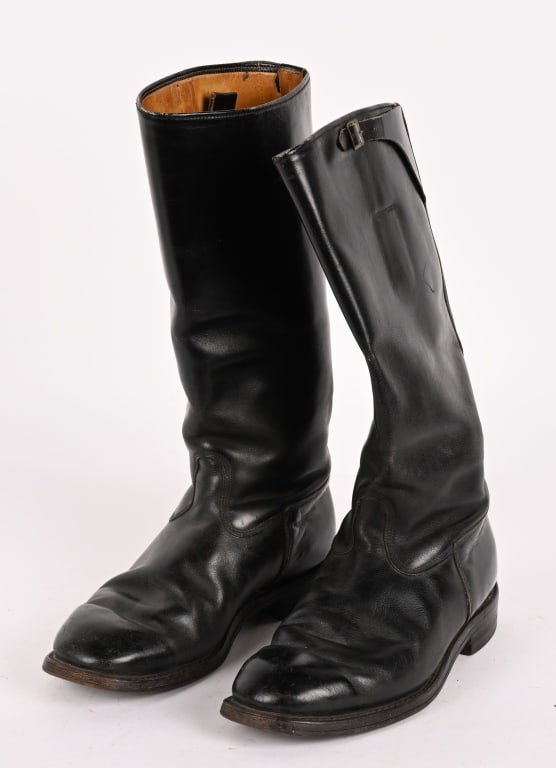 WWII NAZI GERMAN WEHRMACHT OFFICER'S JACK BOOTS (1 of 5)