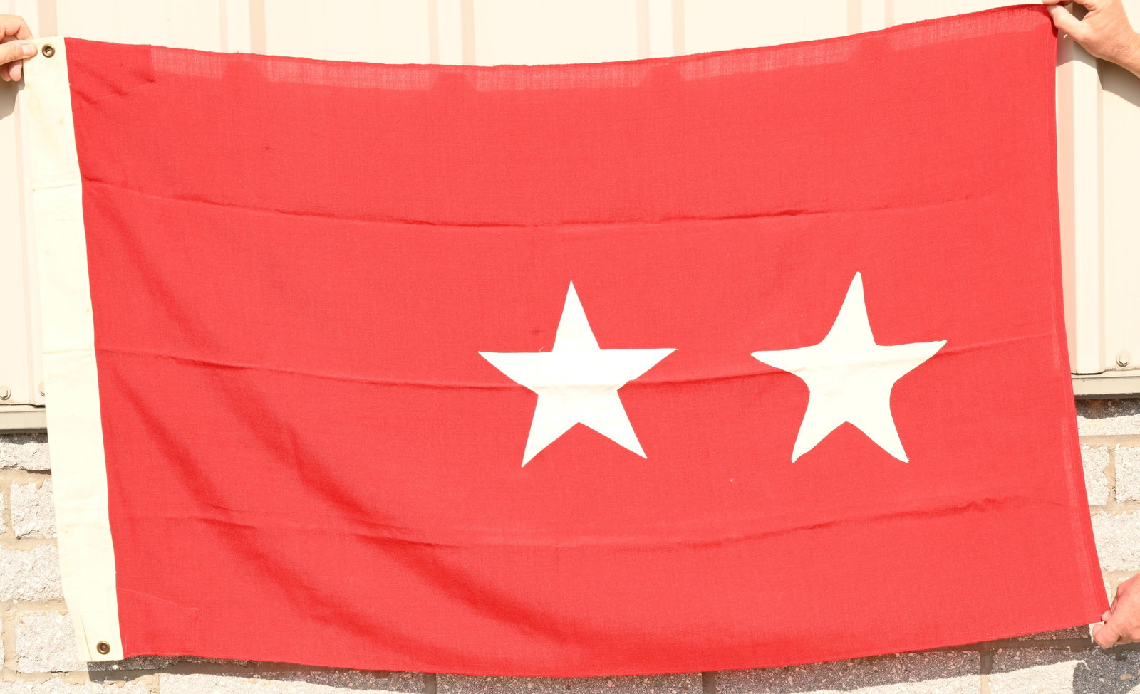 WWII MAJOR GENERAL FLAG OF ALBERT KENNER WW2 (1 of 2)