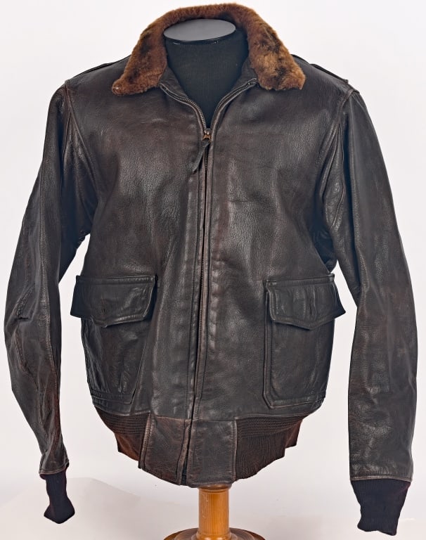 US NAVY AN6552 AMERICAN SPORTSWEAR FLIGHT JACKET (1 of 8)