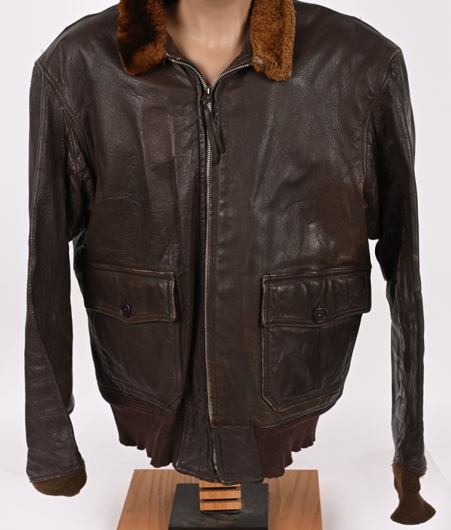 1960 DATED US NAVY USMC G-1 FLIGHT JACKET SIZE 42 (1 of 7)