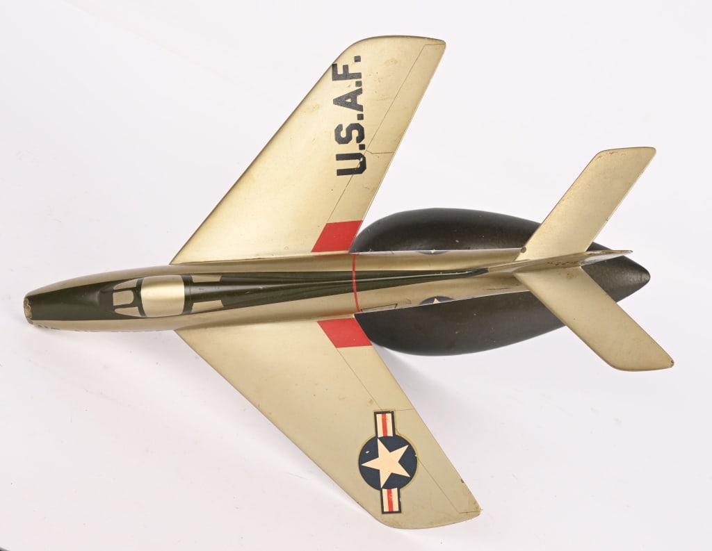 REPUBLIC F-84F AIRPLANE SHIP MODEL BU VERKUYL (1 of 7)