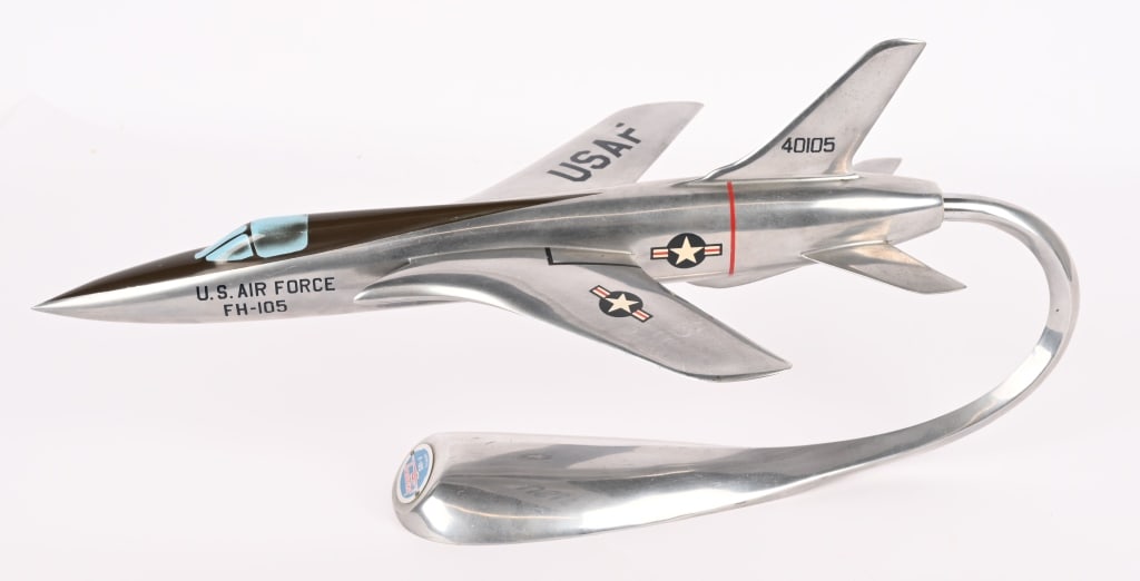 REPUBLIC F-105 AIRPLANE SHIP MODEL BY VERKUYL (1 of 6)