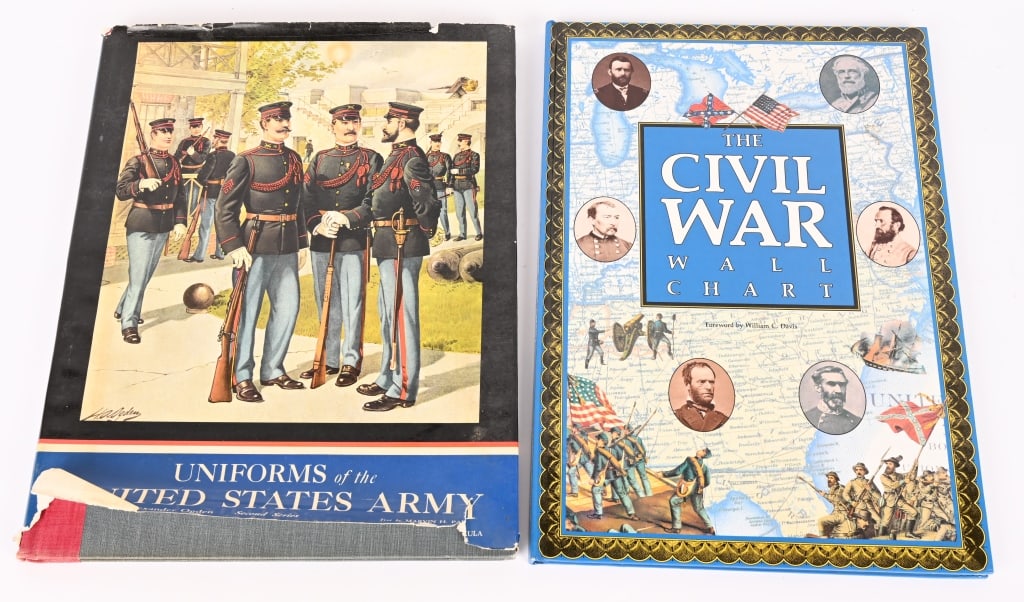 CIVIL WAR & INDIAN WARS UNIFORM REFERENCE BOOK LOT (1 of 12)