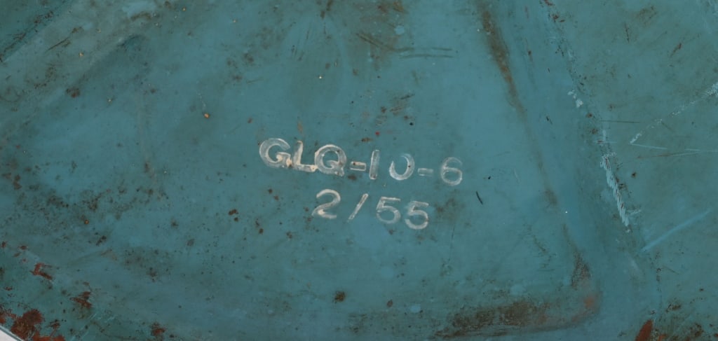 COLD WAR US 2 PC. M12 TRAINING MINE 2/55 DATED - 6