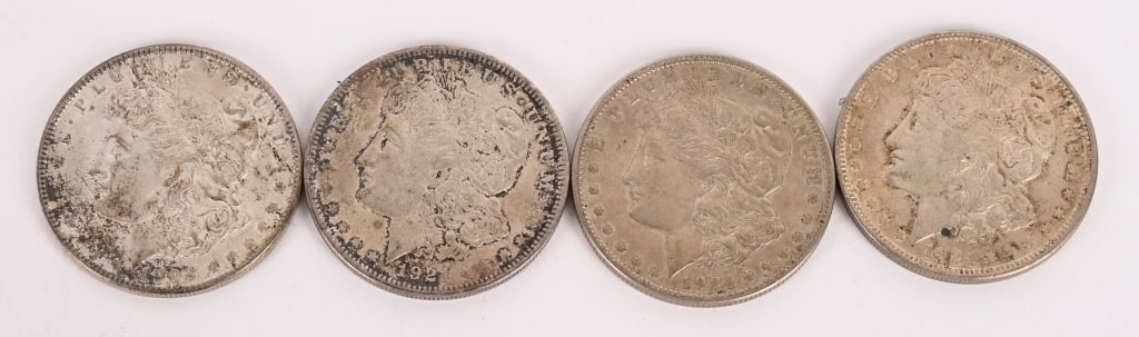 9- US MORGAN SILVER DOLLARS - 2