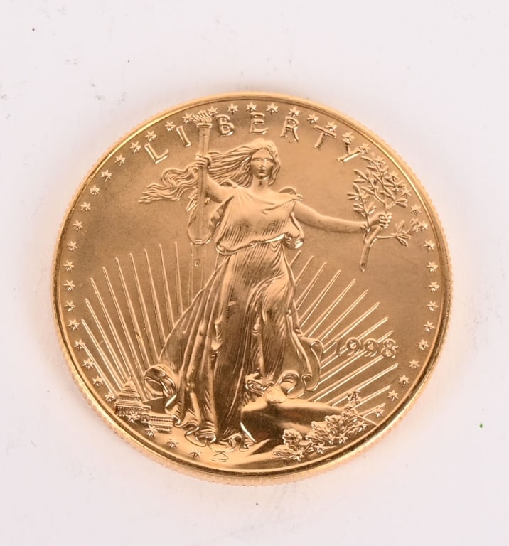 1998 AMERICAN GOLD EAGLE $50 COIN (1 of 2)
