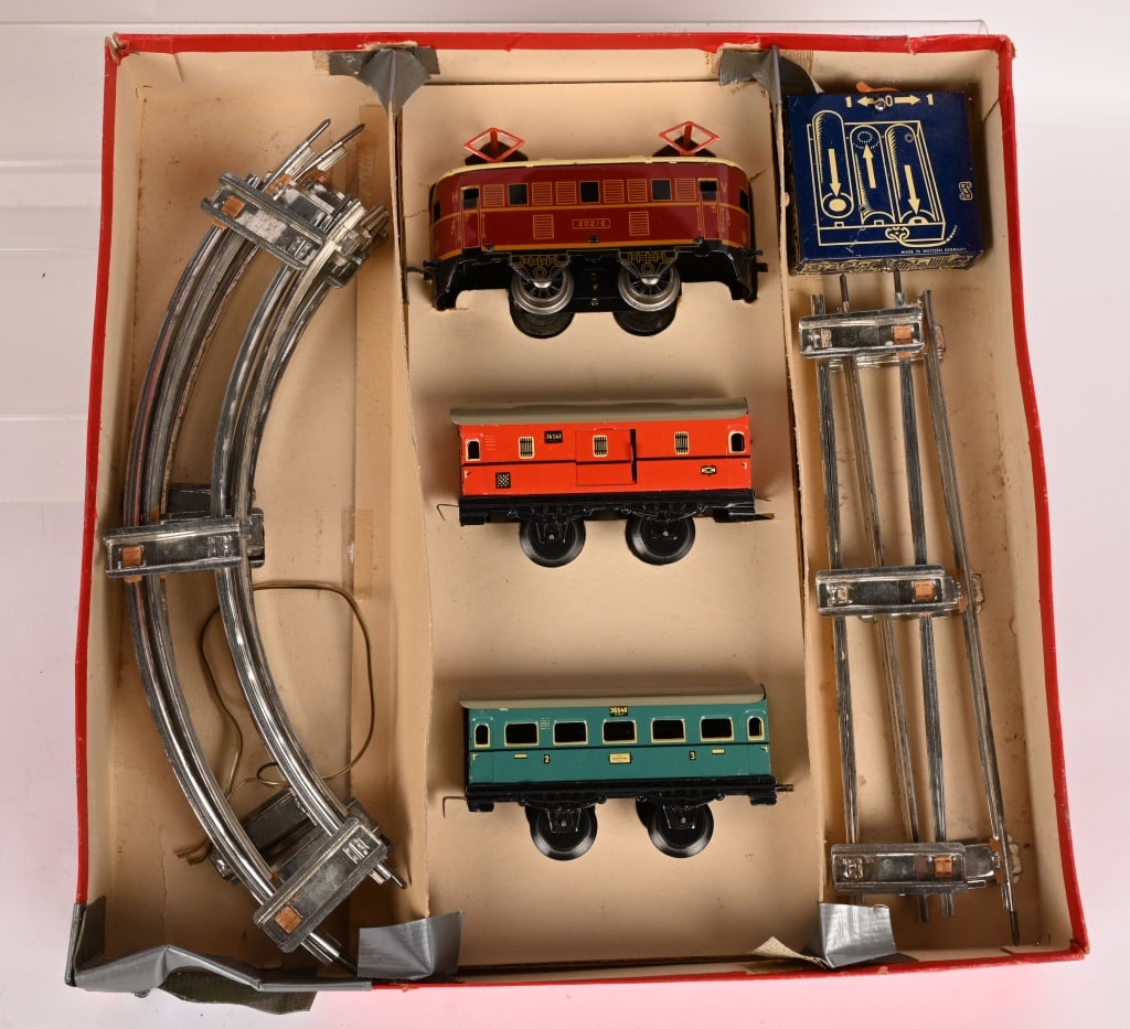 2- GERMAN TRAIN SETS w/ BOXES - 2