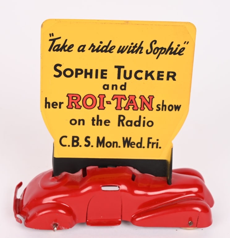 WYANDOTTE ROI-TAN CIGARS SOPHIE TUCKER CAR (1 of 3)