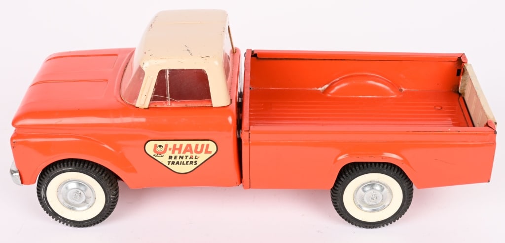 NYLINT U-HAUL FORD PICKUP TRUCK: Nice original private label truck. Nice paint and decals. 13" Excellent Provenance: Tar Heel Toys the Dennis Sapp Collection