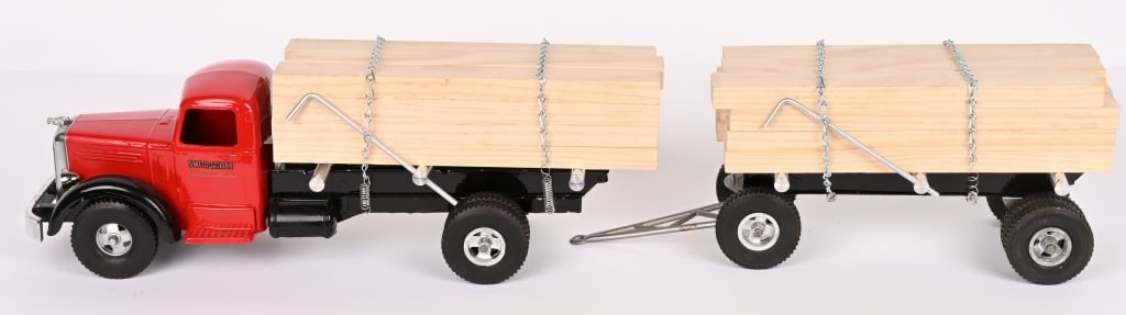 SMITH MILLER MACK LUMBER TRUCK & TRAILER (1 of 4)
