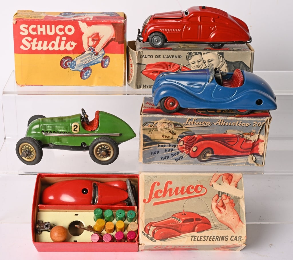 4- SCHUCO CARS w/ BOXES (1 of 8)