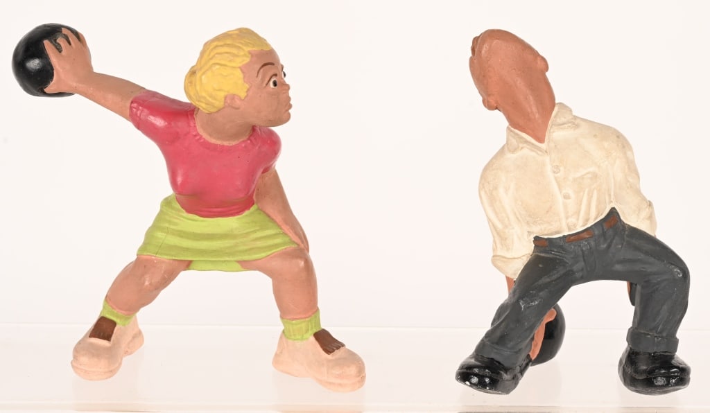 LAFAYETTE RITTGERS CHALKWARE BOWLERS (1 of 6)